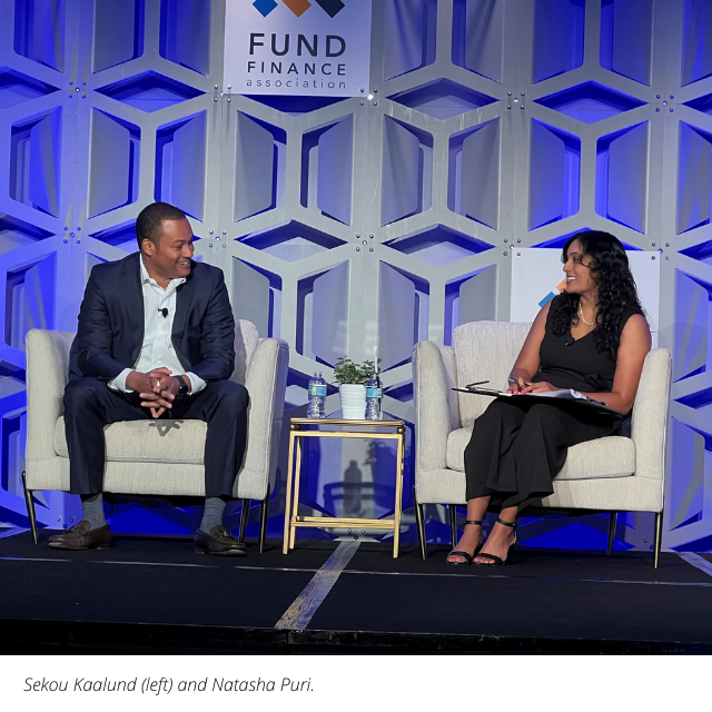 Panel Recap Diversity in Fund Finance Keynote Discussion with Sekou